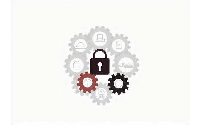 Illustration abstraite de droits d'auteur, avec un cadenas et des documents légaux
